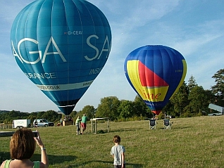 Balloons take off from our first Meadow
