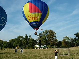 Balloons take off from our first Meadow