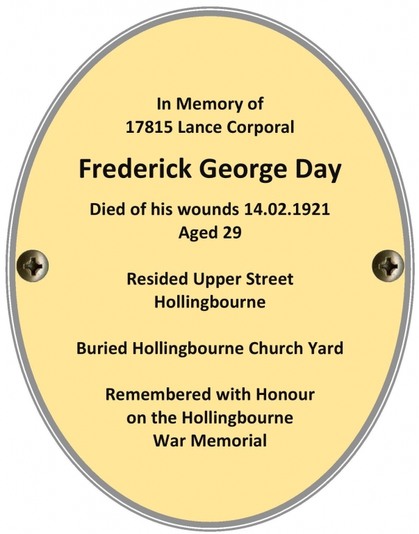 LCpl Frederick George Day 