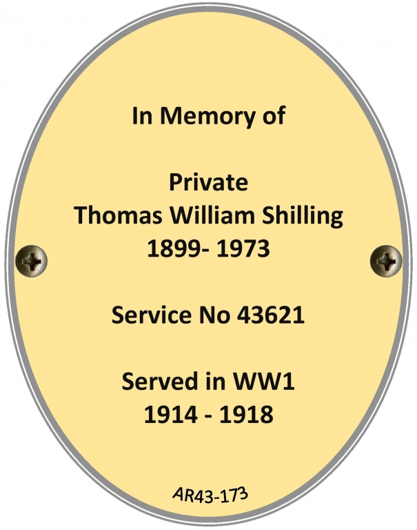 Private Thomas William Shilling