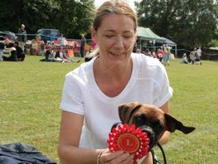 Winner of the Exemption Dog Show