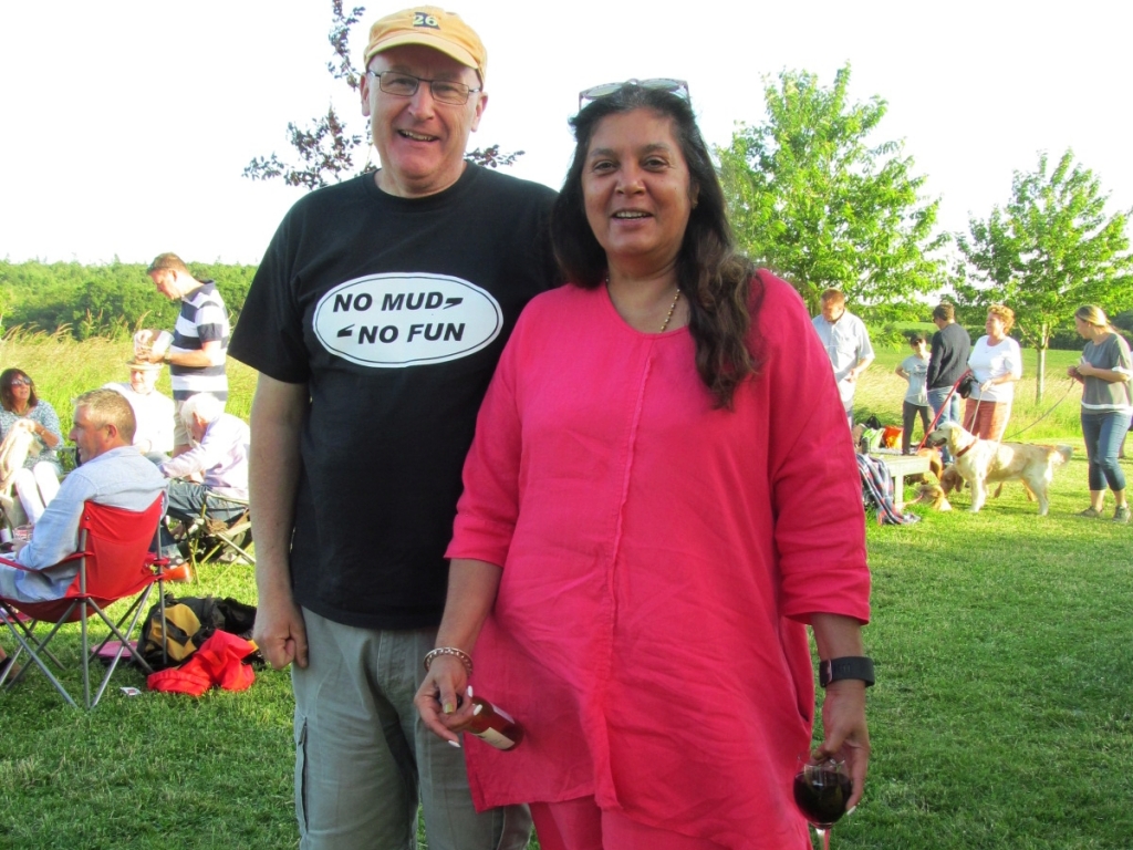 Ben Williams (Meadows Trust Director) and Shellina Prendergast (Kent County Councillor)